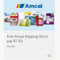 Amcal.com - Free Shipping (Was $7.50) - No Min Spend @ Groupon