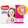 [Prime Members] Huggies Ultra Dry Nappy Pants, Girls, Size 5 Walker (12-17kg), 104 Count $34 Delivered (Was $63.98) @ Amazon A.U