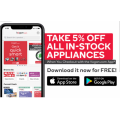 Kogan - 5% Off all In-Stock Appliances via App