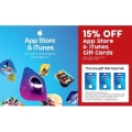 Target - 15% Off App Store &amp; iTunes Gift Cards 