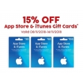 Target - 15% Off $30, $50 &amp; $100 App Store &amp; iTunes Gift Cards / 15% Off $50 &amp; $100 Best Restaurant And Best Spa Gift Cards 