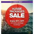 Webjet - 3 Days Sale: 20% Off Domestic Holiday Package Bookings (code)