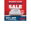 Amart Furniture - Santa&#039;s Stocktake 2019 Sale: Up to 75% Off Lounges, Sofas, Dining, Outdoor, Office, Homeware etc.