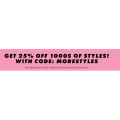 ASOS - 24 Hours Sale: 25% Off 1000&#039;s of Styles (code)
