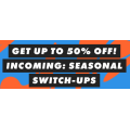 ASOS - Seasonal Switch-Up Sale: Up to 50% Off 4120+ Sale Styles e.g. Accessories $3.4; T-Shirts $7; Shorts $8.4; Sneakers $18 etc.