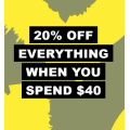 ASOS - Flash Sale: 20% Off Everything - Minimum Spend $40 (code)! Today Only