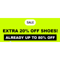 ASOS - 24 Hours Flash Sale: Extra 20% Off Shoes (code)