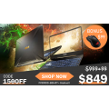 Wireless 1 - ASUS TUF FX505DD-BQ145T 15.6in GTX 1050 Laptop with Gladius II RGB Mouse $849 Delivered (code)! Was $1098