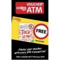 Coles Express - Free Coles $2 SIM with every ATM Transaction