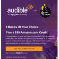 Audible Australia - 2-Month Audible Trial + 2 AudioBooks + USD $15 / AUD $20.83 Amazon Promotional Credit