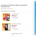 Australia Post - Latest Low Price Catalogue: Optus Prepaid Mobile $30 SIM Starter Kit for $10, Alcatel Onetouch Pixi 3 $19,