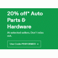 eBay - 20% Off Auto Parts &amp; Hardware (code)! Maximum Discount $1000