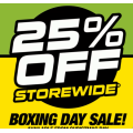 Autobarn - Boxing Day Sale 2021: 25% Off Storewide (Sat 25th &amp; Sun 26th Dec)