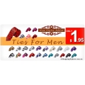 Ties For Men - $1.95 - New Styles added @ ShoppingSquare