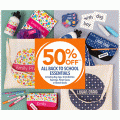 Harvey Norman - 50% Off all Back to School Essentials (In-Store Only)