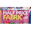 50% Off On Fabric Patterns At Lincraft - Ends 27 July