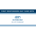 BCF - First Responders Day: 30% Off Storewide - In-Store Only (Thurs 25th June)