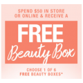 Priceline - FREE Beauty Box on Spending $50 &amp; More (In-Store &amp; Online)