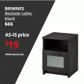 IKEA - Weekend Clearance: Up to 75% Off Items e.g. Brimnes Bedside Table $19 (Was $65) etc.