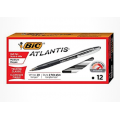[Prime Members] BIC Atlantis Original Retractable Ball Pen, Medium Point (1.0 mm), Black, Box of 12 Pens $10.86 Delivered (Was $32.99) @ Amazon