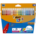 [Prime Members] BIC Kids Kid Couleur Felt Tip Colouring Pens Medium Point - Assorted Colours, Pack of 18 $3.45 Delivered (Was $49) @ Amazon