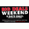 Harvey Norman - Big Deals Weekend - 4 Days Only (Deals in the Post)