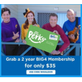 BIG4 Holiday Parks - 2 Years Membership $35 (code)! 30% Off