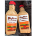 McDonald&#039;s - 2 x Big Mac Special Sauce 500ml Bottle $10 (Usually $12 each)! Participating Stores