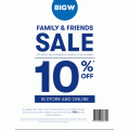 Big W - Friends &amp; Family Sale - 10% Off all Orders (code) - Sat $18th &amp; Sun 19th Nov (Printable Voucher)
