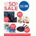 Big W - Up to 50% Off Clearance Catalogue 2017 + Noticable Offers - Starts Thurs, 1st Jun