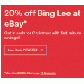 eBay Bing Lee - Extra 20% Off &amp; 15+ Noticeable Bargains (code) e.g. Samsung Galaxy S8 64GB Smartphone $799.2 (Was $1299)
