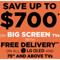 Bing Lee - TV Sale: Up to $700 Off e.g. Samsung QA85Q60AAWXXY 85&quot; Q60A QLED 4K Smart TV $3295 ($700 Off); Samsung 75&quot; QN85A Neo QLED 4K Smart TV $3795 ($700 Off) etc.