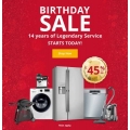Appliances Online - 14th Birthday Sale: Up to 45% Off Electronics, Kitchen &amp; Home Appliances + Free Next Day Delivery