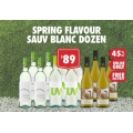 First Choice Liquor - Footy Finals Bundle Sale: Up to 50% Off Wines + Free Delivery e.g. Spring Flavour Sauv Blanc Dozen $89 Delivered (Was $173)