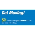 Thrifty - Bluesfest 2017: 5% Off Best Rate Car Rental (code)
