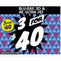 JB Hi-Fi - 3 for $40 Blu-Rays, 3D, 4k Ultra HD 