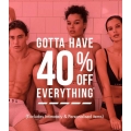 Bonds - 24 Hours Sale: 40% Off Everything (In-Store &amp; Online)