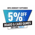 Ozgameshop - 5% Off Board &amp; Card Games (code)! 2 Days Only