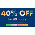 Bonds - 40 Hours Sale: 40% Off Everything + Free Shipping