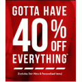 Bonds - Gotta Have Sale: 40% Off Everything + Free Shipping