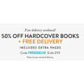Snapfish - Flash Sale: 50% Off Hardcover Books + Free Delivery (code)! Today Only