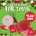Boost Juice - Jingle Berry Crush or Choc Peppermint Claus Boost Juice $5.5 - Today Only