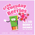 Boost Juice - Tuesday Special: All Berry Bang, Strawberry Squeeze, Blueberry Blast or Berry Crush $5.5 via App