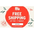 The Body Shop - Free Shipping on all Orders (No Minimum Spend) + Up to 50% Off Clearance Offers! 3 Days Only
