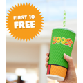 Boost Juice - FREE BOOST for First 10 Customers! Sun 9th Feb