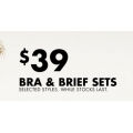 Bras N Things - Bras &amp; Brief Sets for $39, 3 for $15 Knickers (20-60% Off)