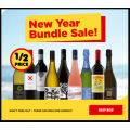 Liquorland - New Year Bundle Sale: Minimum 50% Off Wine Bundles + Free Delivery