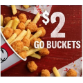  KFC - $2 Go Buckets via App - Starts Today (Only VIC &amp; WA Stores)
