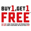Dominos - Latest 35+ Offers e.g.  Buy 1 Large Premium/Large Traditional Pizza Get 1 Large Traditional/Large Value Pizza FREE &amp; More (codes)