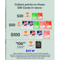 Big W - 2000 Everyday Rewards (Worth $10) with $100 &quot;Swap&quot; Gift Card (Swap for eBay Gift Card)!